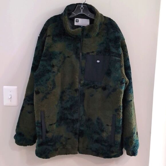686 Everywhere Outpost Sherpa Jacket Camo Cypress Green/Hemisphere XXL - Picture 3 of 10